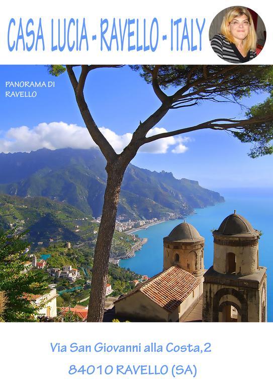Apartmán Casa Lucia Ravello Exteriér fotografie