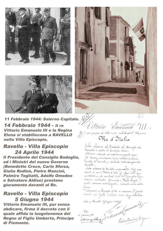 Apartmán Casa Lucia Ravello Exteriér fotografie